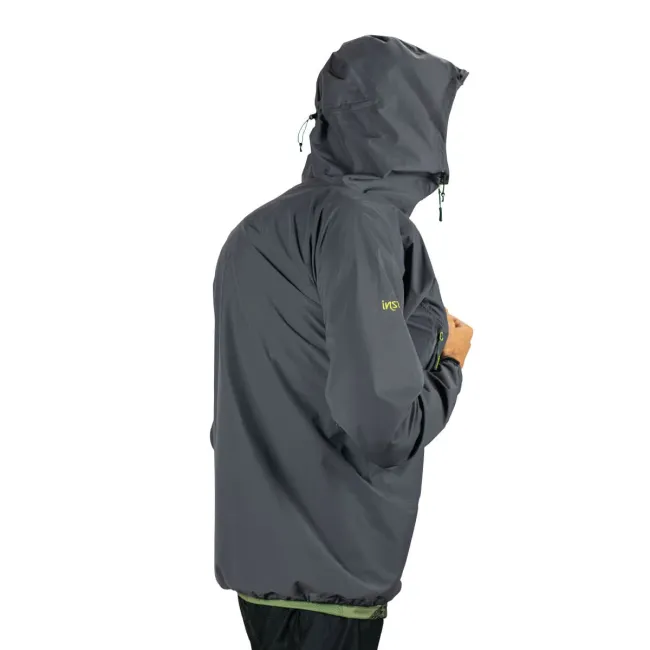 Instinct - Jacheta impermeabila unisex Ultra Rain Shell - gri antracit