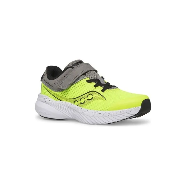 Saucony - pantofi alergare pentru copii - Kinvara 14 A/C - citron | grey