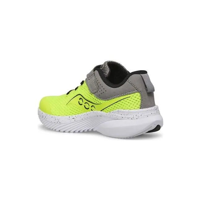 Saucony - pantofi alergare pentru copii - Kinvara 14 A/C - citron | grey