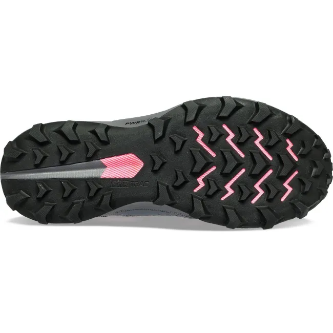 Saucony - pantofi alergare pentru femei Peregrine 13 GTX - gri Gravel negru