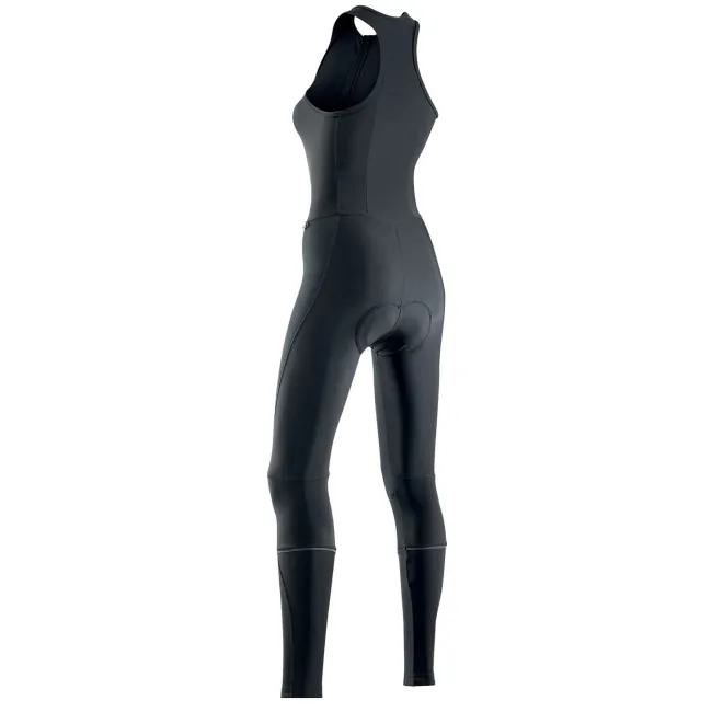 Northwave - pantaloni ciclism lungi cu bretele, iarna sau vreme rece pentru femei Fast Polar women Bibtights - negru