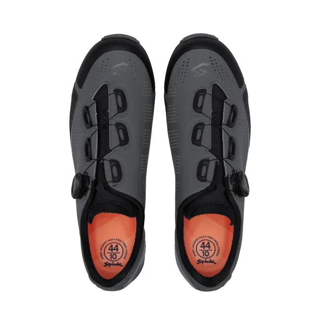 Spiuk - Pantofi ciclism MTB ALDAPA MTB shoes - gri inchis negru