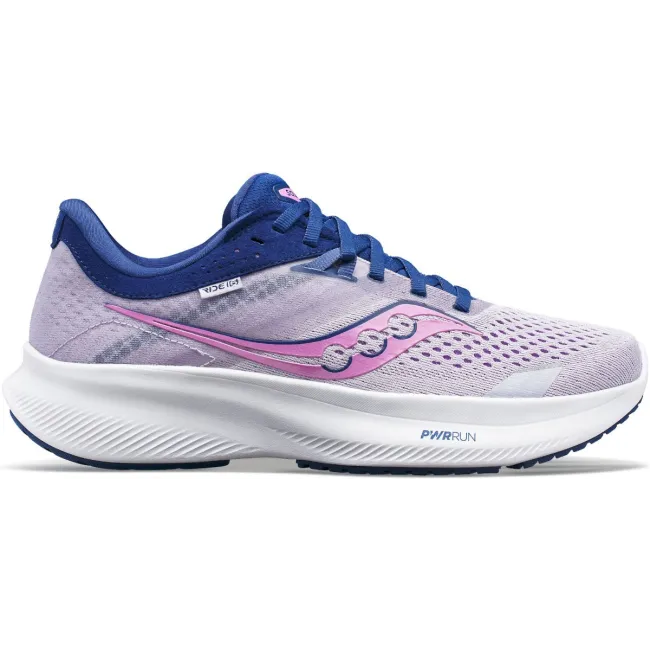 Saucony - pantofi alergare pentru femei - Ride 16 - mauve | indigo