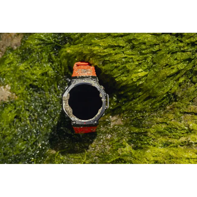Smartwatch sport cu GPS si ecran AMOLED - Amazfit T-Rex 3 - lava