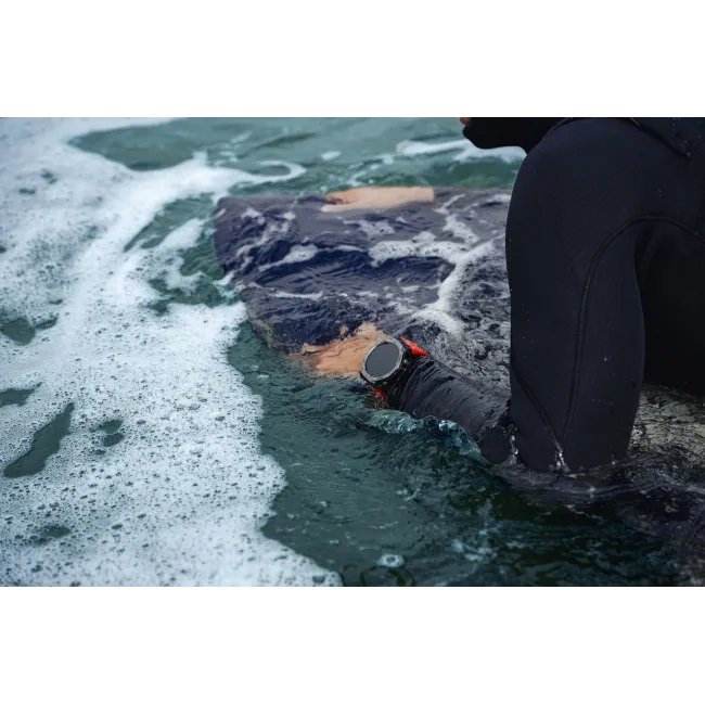 Smartwatch sport cu GPS si ecran AMOLED - Amazfit T-Rex 3 - lava