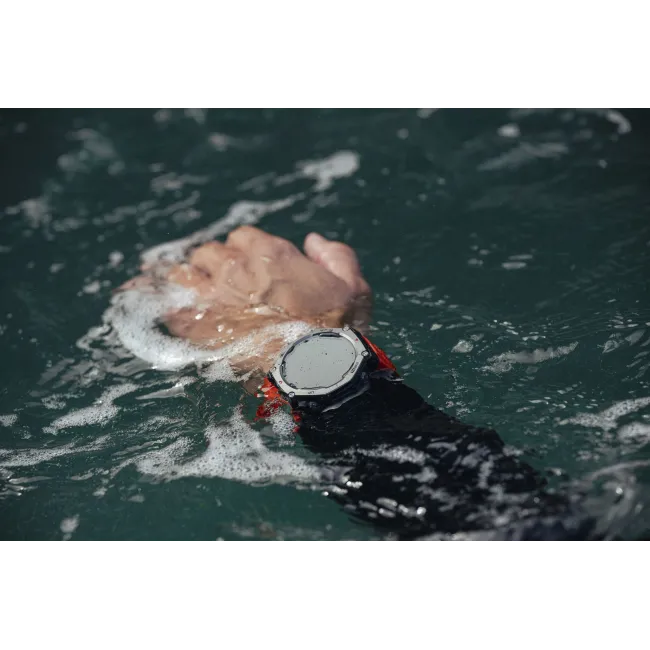 Smartwatch sport cu GPS si ecran AMOLED - Amazfit T-Rex 3 - lava