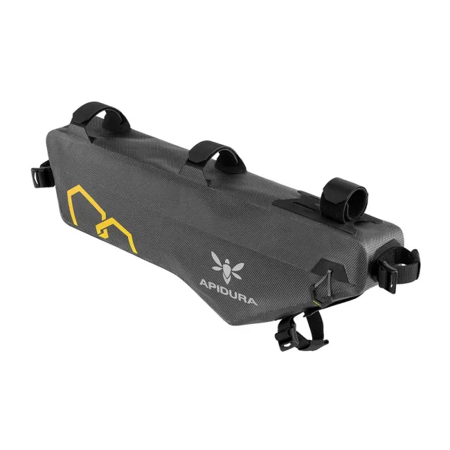 Apidura - geanta cadru bicicleta Expedition Frame Pack 4.5 litri (pentru cadru compact) - gri negru
