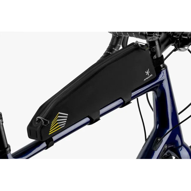 Apidura - geanta cadru bicicleta Racing Long Top Tube Pack 2 litri - negru galben