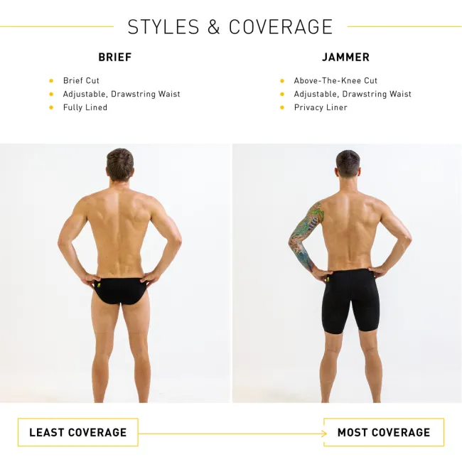 Finis - Jammer inot pentru barbati Solid jammer - albastru deschis afine