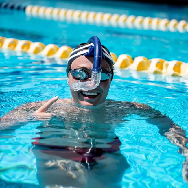 Finis - Snorkel - Stability Snorkel Speed - albastru navy