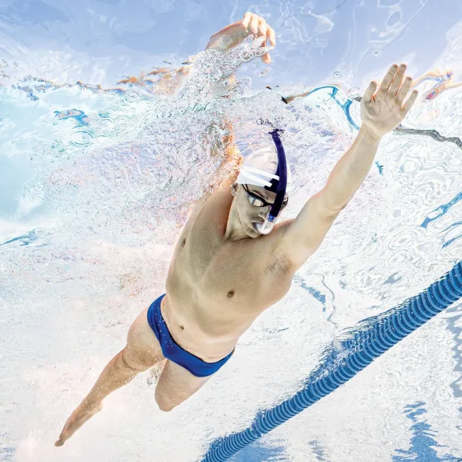 Finis - Snorkel - Stability Snorkel Speed - albastru navy