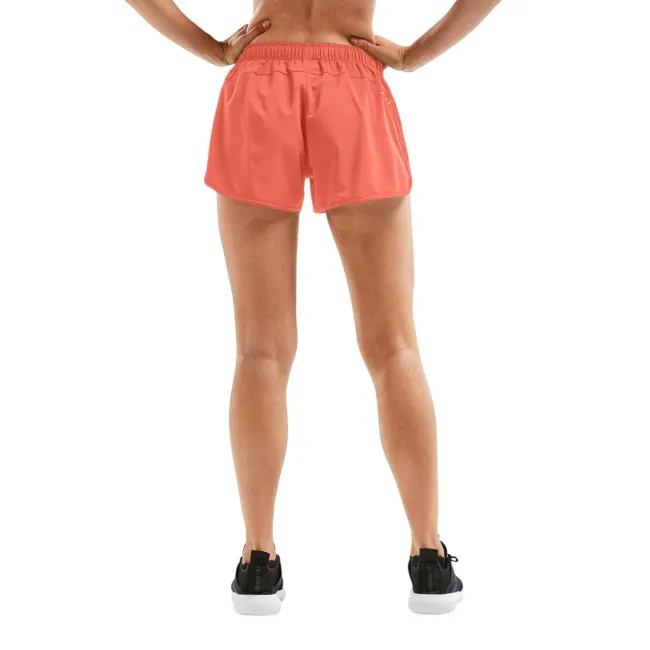 2XU - Pantaloni scurti de alergare pentru femei GHST 3" Stretch Woven Short - portocaliu serbet