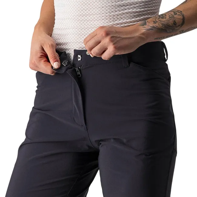 Castelli - pantaloni scurti ciclism pentru femei Unlimited W Baggy shorts - negru