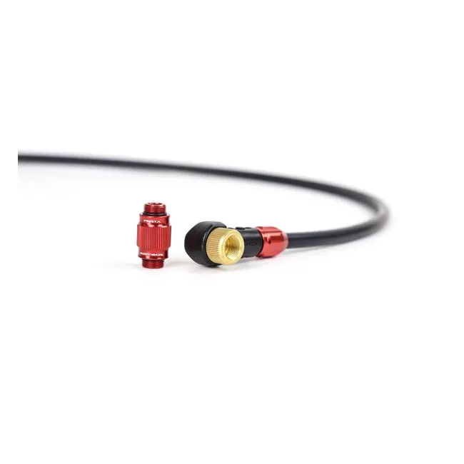 Lezyne - pompa podea - CNC Digital Drive 3.5 - manometru - Schrader I Presta - neo metallic - 220 psi