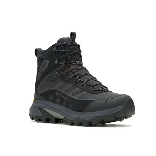 Merrell - pantofi sport - MOAB SPEED 2 THERMO MID WP - triple black