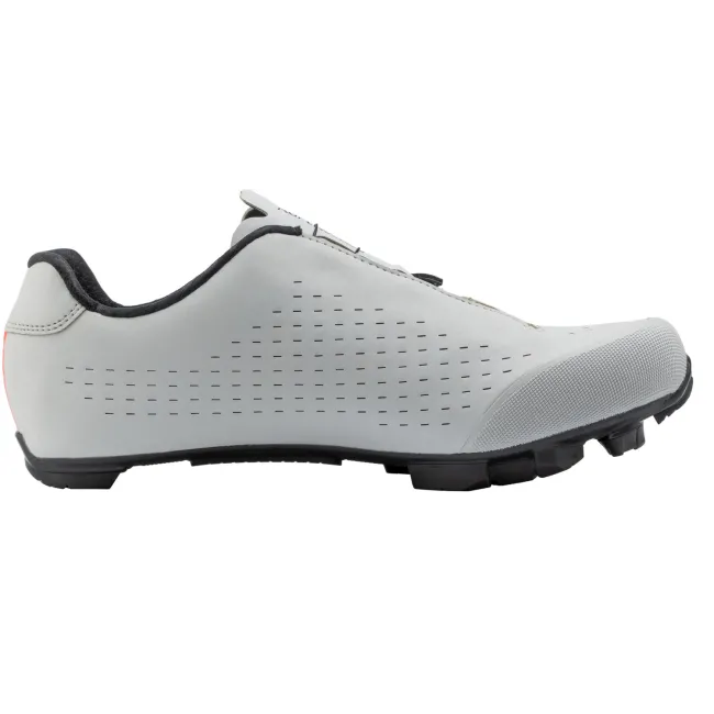 Northwave - pantofi ciclism MTB XC - Rebel 3 - Light Grey | Red Fluo