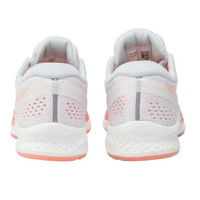 Saucony - pantofi alergare pentru femei Freedom Iso 2 - alb portocaliu deschis piersica