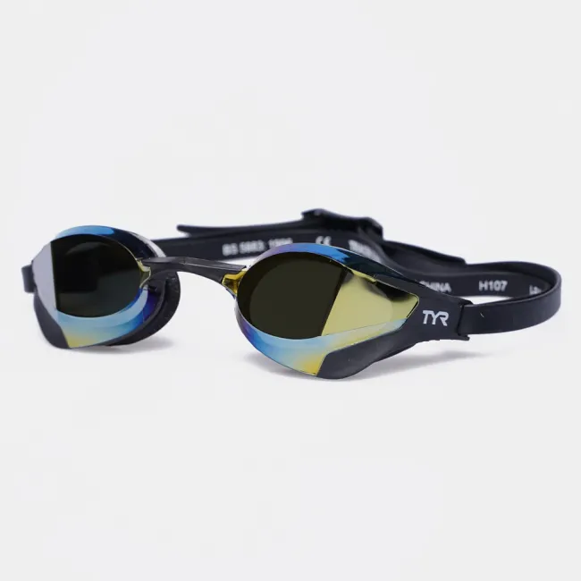 TYR - ochelari inot performanta - Tracer-X RZR Racing Goggles Mirrored - auriu | negru
