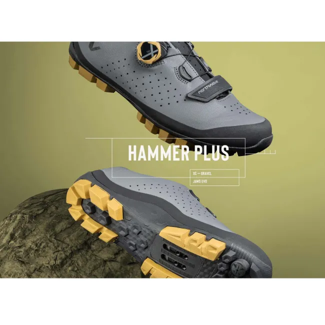 Northwave - pantofi ciclism MTB XC - Hammer Plus - Dark Grey | Honey