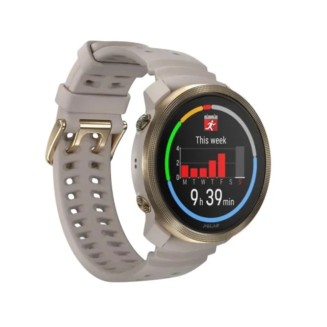 Polar - ceas inteligent multisport - Vantage M3 - greige I gold