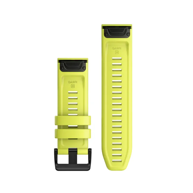 Garmin curea silicon QuickFit 26 - galben fluo