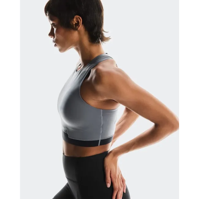 On - bustiera - Train 2-in-1 Crop W - Grey