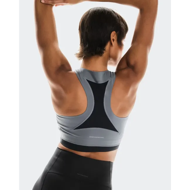 On - bustiera - Train 2-in-1 Crop W - Grey