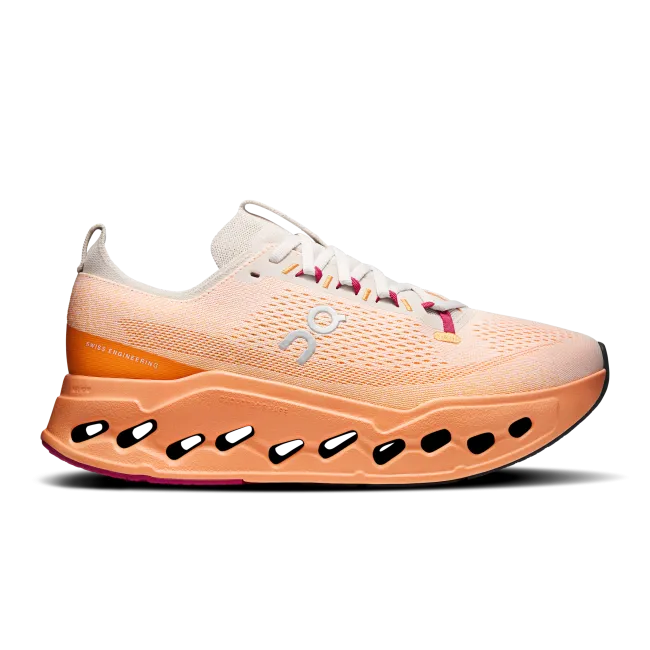 On - pantofi alergare - Cloudsurfer Max - Pearl | Tangerine