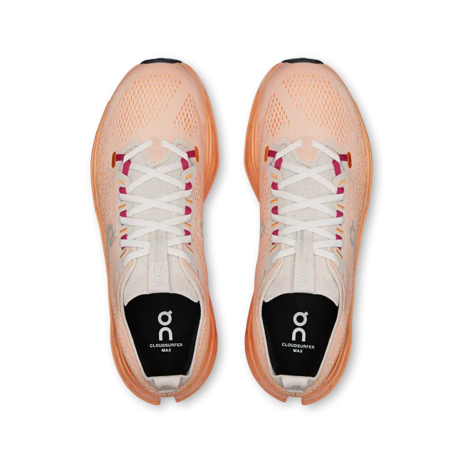 On - pantofi alergare - Cloudsurfer Max - Pearl | Tangerine