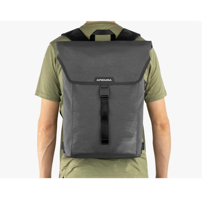 Apidura - rucsac sport urban City Backpack, capacitate 20 litri - gri inchis