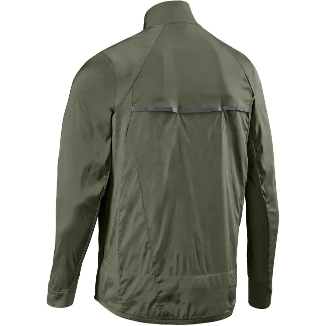 CEP - jacheta - reflective windbreaker - dark green