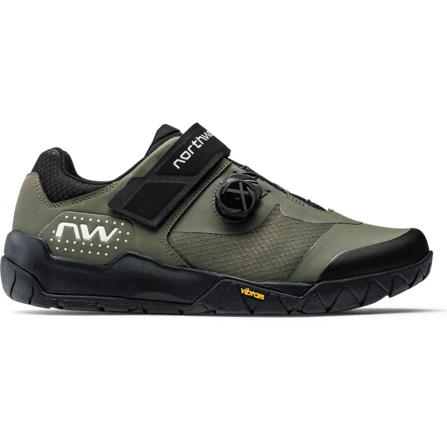 Northwave - pantofi ciclism MTB AM - Overland Plus - dark green