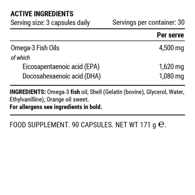Pillar Performance - Ultra Omega - orange - 90 capsule moi