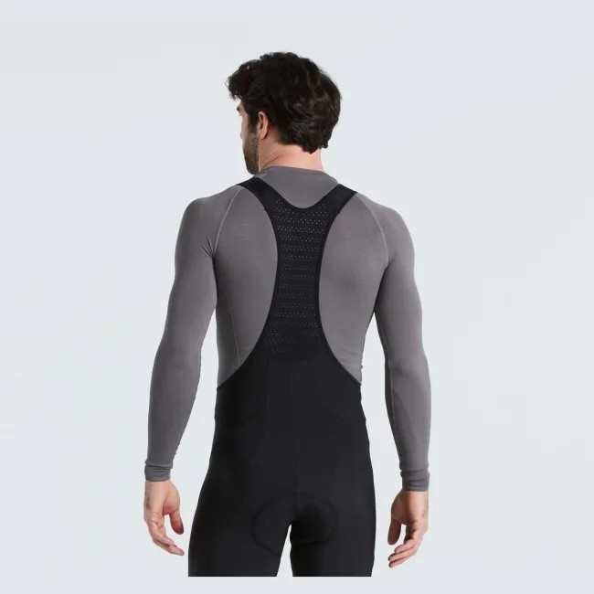 Specialized - bluza de corp ciclism cu maneca lunga pentru barbati Seamless Base Layer LS - gri inchis