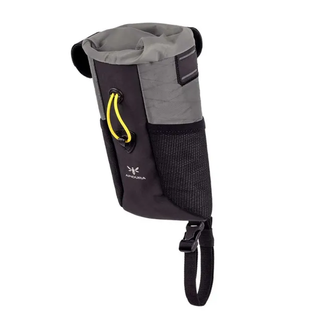 Apidura - geanta ghidon bicicleta Backcountry 2.0 Food Pouch 1.2 litri (varianta Plus) - gri negru