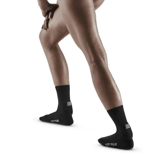 CEP - ortho calcaiul lui Ahile - Achilles Support Compression Short Socks W - Negru