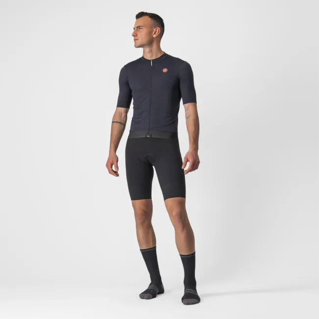 Castelli - tricou pentru ciclism cu maneca scurta Essenza Jersey - negru