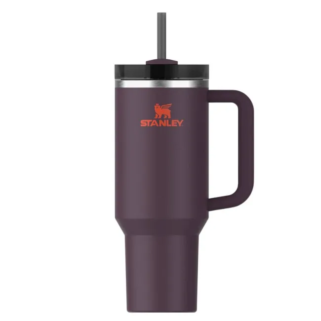 Stanley - termos tip sticla cu pai - Quencher H2.0 Tumbler - Plum - 1.18L