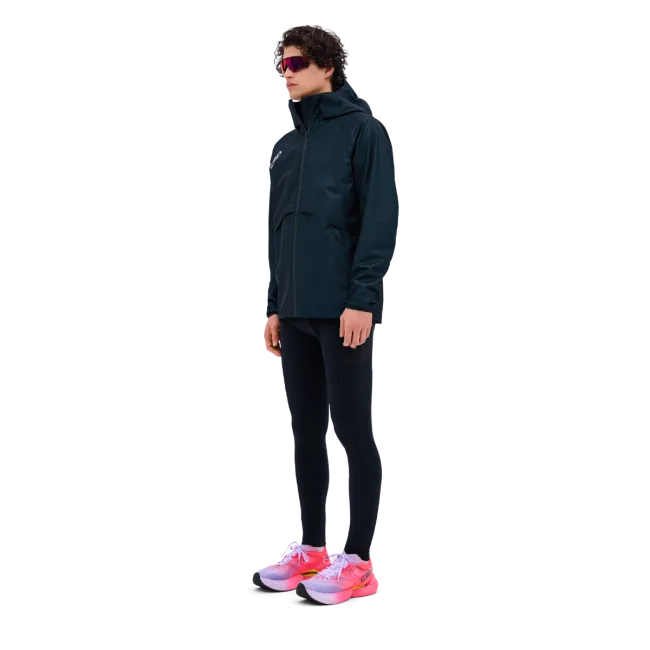 CEP - jacheta waterproof pentru alergare - PRO RUN 3L - bleumarin
