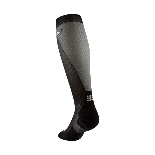 CEP - sosete compresie inalte - ultralight socks tall v3 - black | white shadow