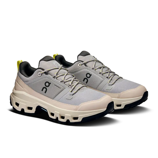 On - ghete - Cloudrock Low WP W - Alloy | Ice