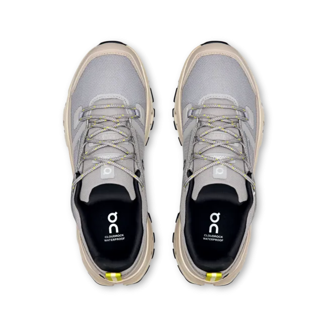 On - ghete - Cloudrock Low WP W - Alloy | Ice