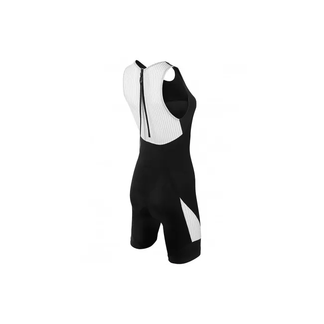TYR - Trisuit Carbon W Fem Back Zip - negru alb