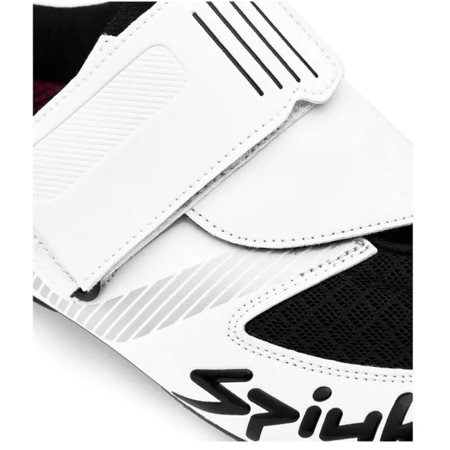 Spiuk - Pantofi ciclism triatlon TRIENNA TRI shoes - alb mat negru