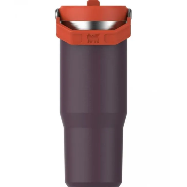 Stanley - termos tip sticla cu pai - Iceflow Flip Straw Tumbler - Plum - 890 ml