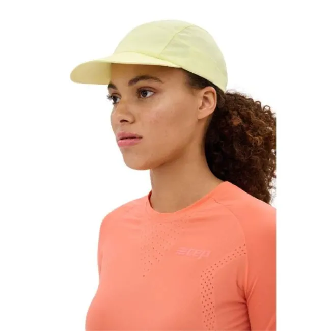 CEP - sapca alergare - Ultralight Run Cap - Lime
