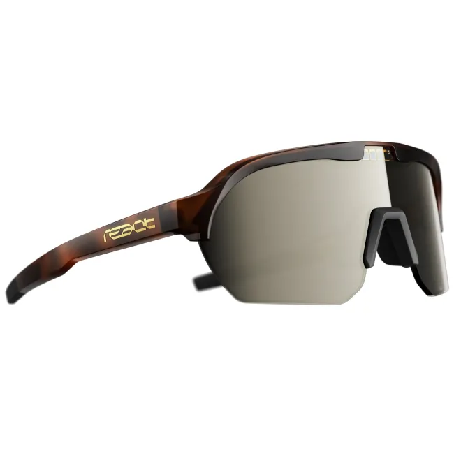 Ochelari de soare electro fotocromatici React Swiss OPTRAY AMBER - lentila gri si rama Amber