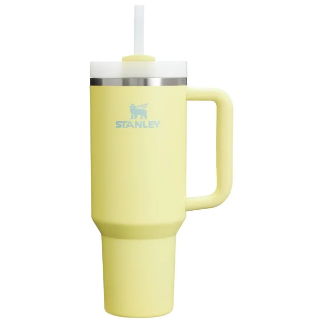 Stanley - termos tip sticla cu pai - Quencher H2.0 Tumbler - Galben - 1.18L