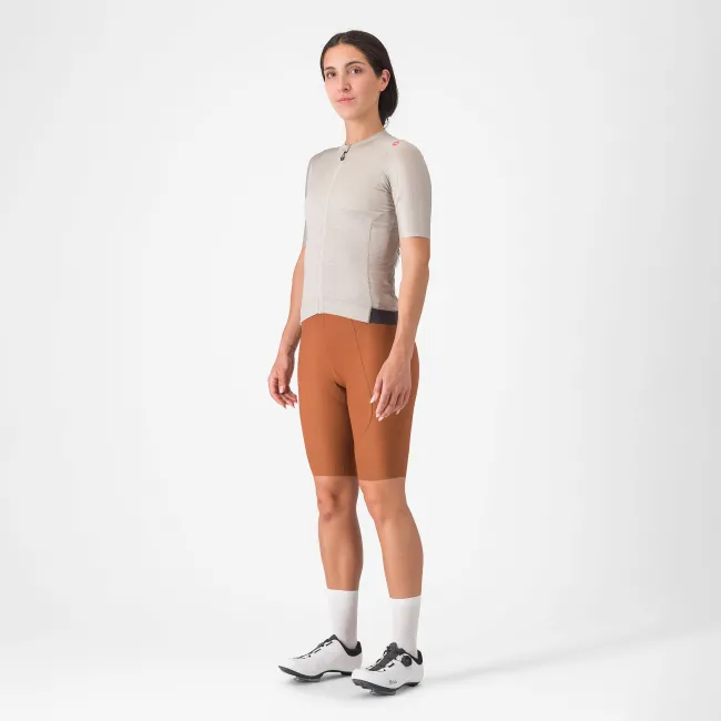 Castelli - pantaloni ciclism scurti - Espresso W Short - mocha