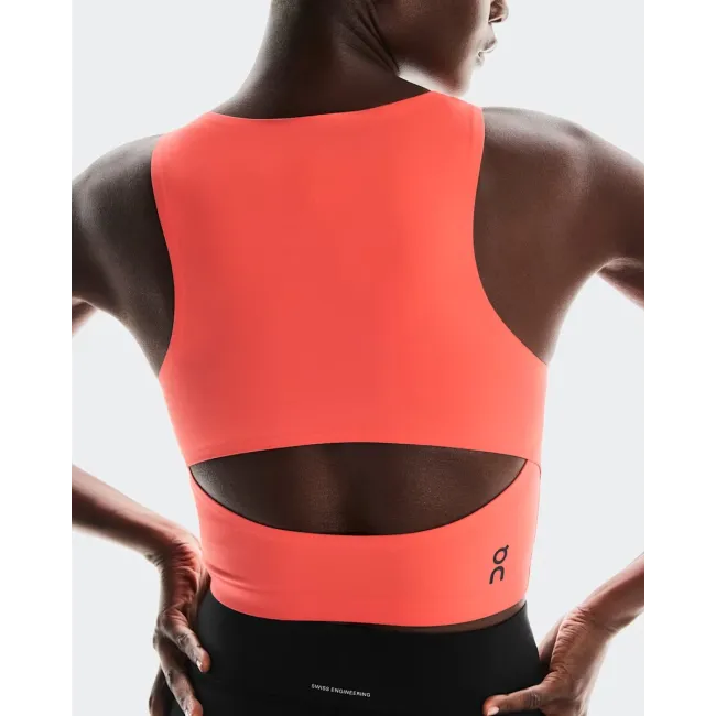 On - bustiera - Studio Open Back Crop W - Pink